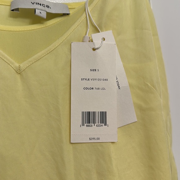 NEW with tags! Vince - Double Layer Dress Lemon Glow - Small - Picture 4 of 4